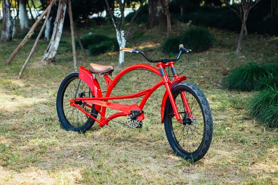 2.2m Long Frame Beach Cruiser Chopper ποδήλατο με 24 &quot; 3,0 μεγάλα ελαστικά και 150KG χωρητικότητα φορτίου
