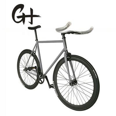 700C διπλό τοίχωμα 45MM Αλουμίνιο Rim Thickslick WTB Smooth Tire Bearing BB Set OEM Single Speed Fixie Gear Ποδήλατο