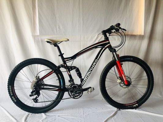 26 &quot; OEM Προσαρμοσμένο ΗΠΑ CE Ενήλικες Άνδρες 24 ταχύτητες Αλουμίνιο πλήρης ανάρτησης ποδήλατο βουνού