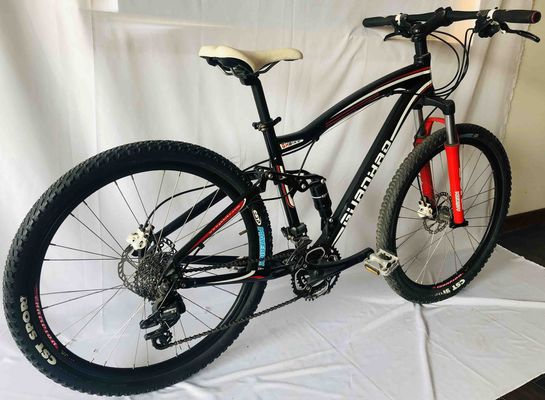 26 &quot; OEM Προσαρμοσμένο ΗΠΑ CE Ενήλικες Άνδρες 24 ταχύτητες Αλουμίνιο πλήρης ανάρτησης ποδήλατο βουνού