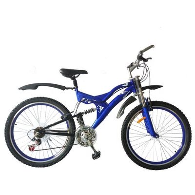 Ατσάλινο πλαίσιο 26 &quot; 21S πλήρης ανάρτησης Mountain Bike για CE πιστοποιημένο OEM εξατομίκευση