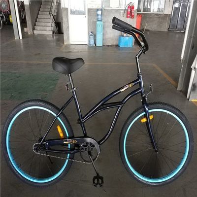 26 ιντσών Custom Stretch Single Speed Foot Brake Beach Cruiser Bike με συνηθισμένο πεντάλ