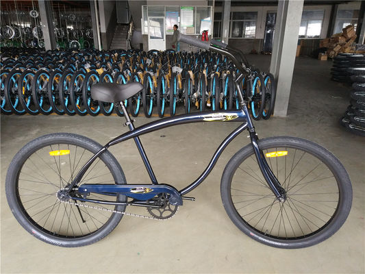 26 ιντσών Custom Stretch Single Speed Foot Brake Beach Cruiser Bike με συνηθισμένο πεντάλ