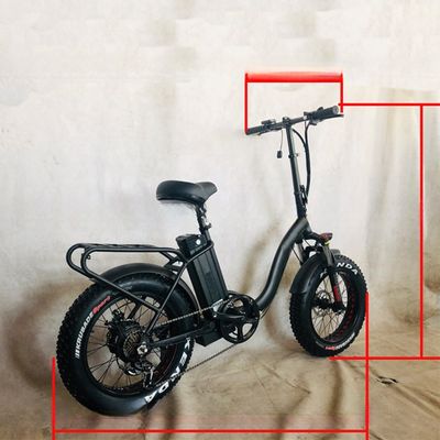 Υψηλή ταχύτητα 48V 1000W Fat Tire 4.0 Snow Tire Ηλεκτρικό αναδιπλούμενο ποδήλατο με Shimano 7 ταχύτητες