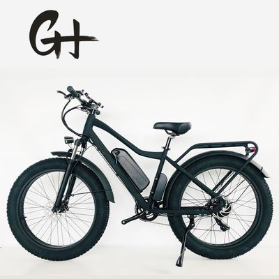 Δισκοφρένο 750W 48V Λιθιοηλεκτρική μπαταρία Ενηλίκων E Bike Fat Tire Ηλεκτρικό ποδήλατο 26 ιντσών με μέγιστη ταχύτητα 30-50Km / h