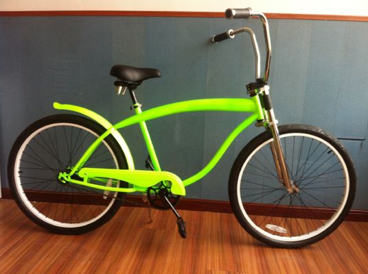 170MM Κρανκ άνετη σέλα 26inch Single Speed Coaster Φρένα Άνδρες Beach Cruiser ποδήλατο