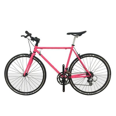 Αλουμινίου χωρίς νήμα Στέλεχος 700C Hi-Ten Steel Frame Sunrace 14S Ταχύτητες Ενηλίκων ποδήλατο δρόμου