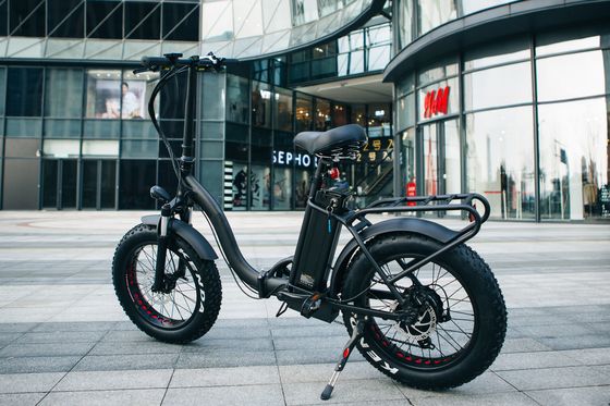 32MPH 48V 1000W 13AH Αλουμινίου λιπαρό ελαστικό ηλεκτρικό βήμα μέσω αναδιπλούμενο eBike