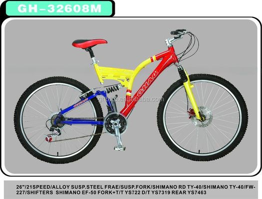 2015 Style Steel MTB Mountain Bike με 21 ή 24 ταχύτητες Οποιοδήποτε χρώμα OEM Κατασκευασμένο σε υπηρεσία OEM
