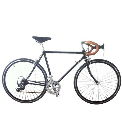 700C ποδήλατο δρόμου με Hi-Ten Steel Lugged Frame Shimano 14S κλασικό και φρένο καλιπέρ