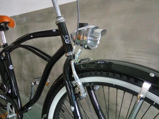 Μονή ταχύτητα 26 ιντσών ανδρών Beach Cruiser ποδήλατο με Hi-Ten ατσάλινο πλαίσιο και αλουμίνιο περιφέρεια