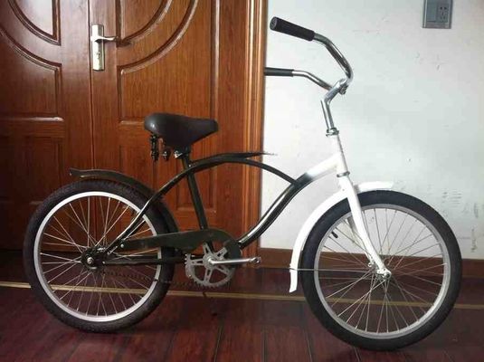 Υλικό πιρούνι Χάλυβα 20 ιντσών OEM 20 * 2.125 Παιδί Κορίτσι Αγόρι Ένα Ταχύτητα Beach Cruiser ποδήλατο