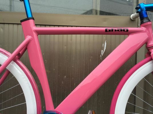 700C Fixed Gear Bike με μπροστινό φρένο φρένου αλουμινίου και μία ταχύτητα