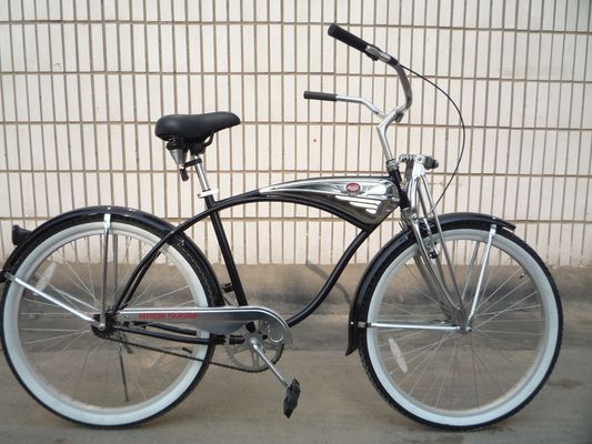 1 Speed Alloy Stem CP Silver Polish Color Fork 26*2.125 26&quot; Παιδικό ποδήλατο Beach Cruiser
