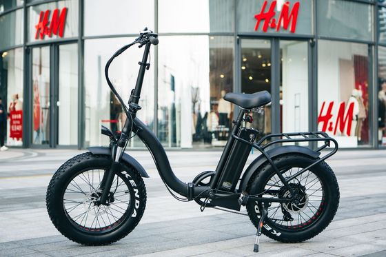 7 ταχύτητα 20 " 48V 750W 14AH 20MPH μπαταρία λιθίου OEM UL2849 ΗΠΑ Αγορά Ενήλικες Κυρία Γυναίκες Ηλεκτρικό αναδιπλούμενο χιόνι Μεγάλο επίπεδο ελαστικό ποδήλατο