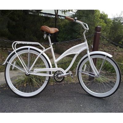 26&quot;x2.125&quot; Κουέστερ Φρένο Χάλυβα πλαίσιο Γυναίκες Beach Cruiser ποδήλατο CE EN CPSC OEM/ODM