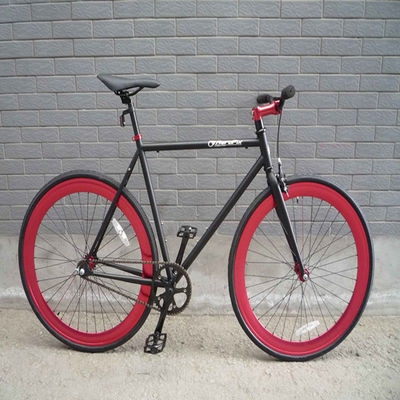 Quando Hub 700C Πολυχρωματικό Fixed Gear Bike με Kenda 700*28C ελαστικά και σφραγισμένα ρουλεμάν
