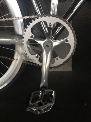 ΧΩΡΙΑ Δυνατό να αναδιπλωθεί 700C χρώμα Chrome Single Speed Adult Racing Fixie Bike από OEM Ταϊβάν