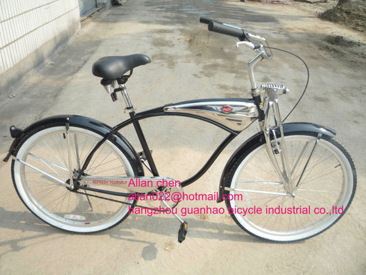 26&quot; ελαφρύς ανάρτησης πιρούνι Beach Cruiser ποδήλατο Vintage ποδήλατο πόλης με CE ISO9001 CPSC