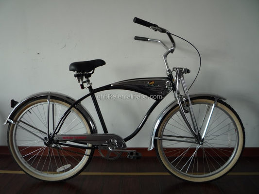 26&quot; ελαφρύς ανάρτησης πιρούνι Beach Cruiser ποδήλατο Vintage ποδήλατο πόλης με CE ISO9001 CPSC