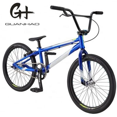 Χωρίς ανάρτηση 20 ιντσών BMX αγωνιστικό ποδήλατο με πλαίσιο από κράμα αλουμινίου και μεμονωμένες ταχύτητες