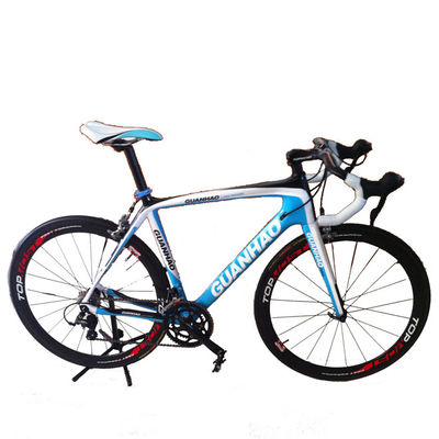 700C 18S Full Carbon Fiber Racing Road Bike με σκληρό σκελετό φρένων