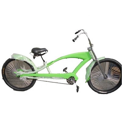 Αλουμινίου κράμα Rim 24inch 3.0 Τεχνη δίσκο φρένο Long Chopper Beach Cruiser Bike OEM / ODM