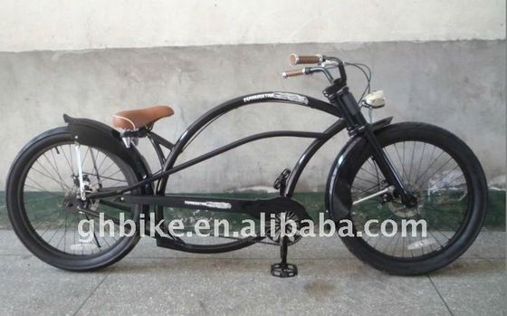 24 ιντσών άνδρες και γυναίκες μόδα Chopper Beach Cruiser ποδήλατο ποδήλατο με γυαλιστερό βάρος 19kg