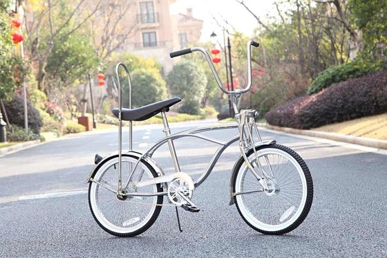 Πιστοποιημένο CE 20 &quot;Sliver CP Steel Frame Coaster Brake Beach Cruiser Lowrider ποδήλατο