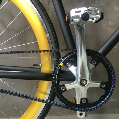 Πεντάλ από κράμα 2016 High End Men Style 700C Single Speed Belt Drive Road Bike/Fixie Bike σε οποιοδήποτε χρώμα