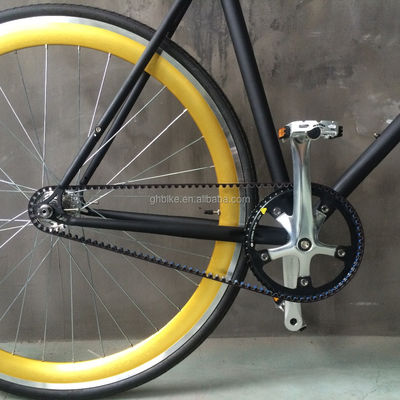 Πεντάλ από κράμα 2016 High End Men Style 700C Single Speed Belt Drive Road Bike/Fixie Bike σε οποιοδήποτε χρώμα