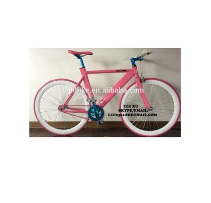 Ελαφρύ Αλουμίνιο Fixed Gear Bike 2020 Pink 700C για εύκολη και διασκεδαστική οδήγηση