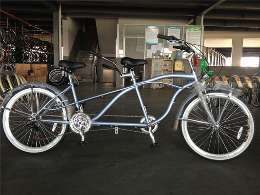 OEM 26 ιντσών ενήλικες Tandem Beach Cruiser Bike με μήκος 1,8m και χωρητικότητα φόρτωσης 300kg