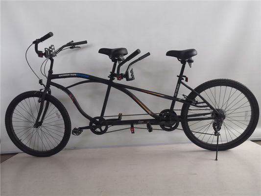 OEM 26 ιντσών ενήλικες Tandem Beach Cruiser Bike με μήκος 1,8m και χωρητικότητα φόρτωσης 300kg