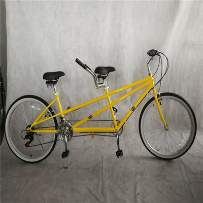 Steel Fork 18 Speed Tandem Cruiser ποδήλατο για 2 ενήλικες 26 ιντσών αναψυχής Tandem ποδήλατο