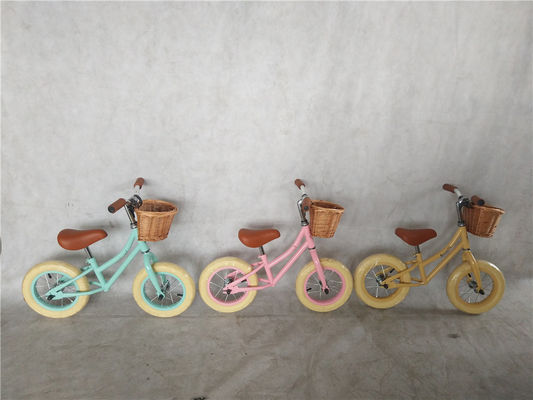 Χάλυβα υλικό πιρούνι Banwood Retro Kids Balance Bike 12 Προσαρμόστε και με 12 ίντσες