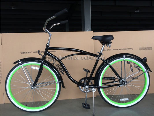 Πράσινο αλουμινίου κράμα Rim 26 ιντσών Schwinn Beach Cruiser ποδήλατο για άνδρες Ακαθάριστο βάρος 18 kg