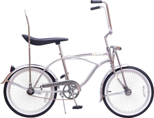 14KGS Μαύρο χρώμα Sport Beach Cruiser Bike Lowrider Bike με δερμάτινη σέλα