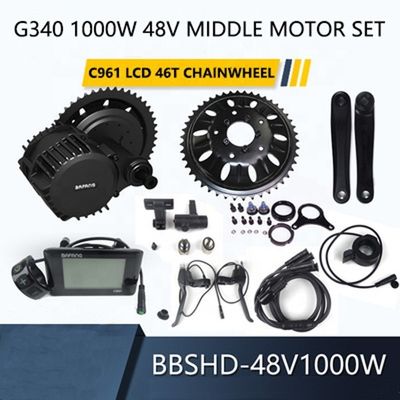 BAFANG G320 Μέση M615 750W/1000W Brushless 8fun BBSHD-48V Ηλεκτρικό Κιτ Μοτοσικλέτας