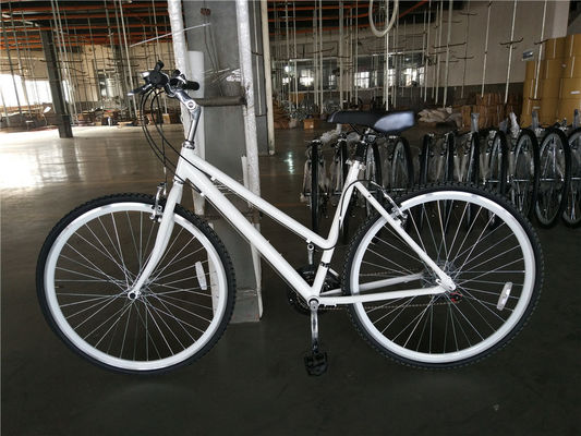 21 Speed Step Through Women Cycle Urban Lady City Υβριδικό ποδήλατο με διπλό V φρένο