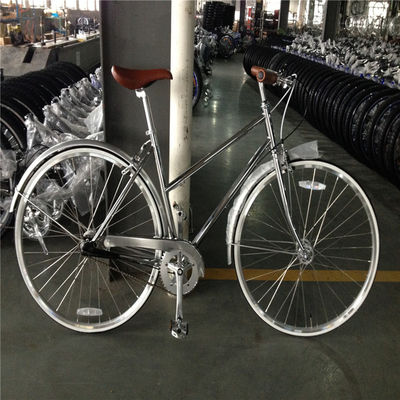 Προσαρμόστε το Vintage Lady Bike Retro Women Bike Chrome Bikes με 3 ταχύτητες
