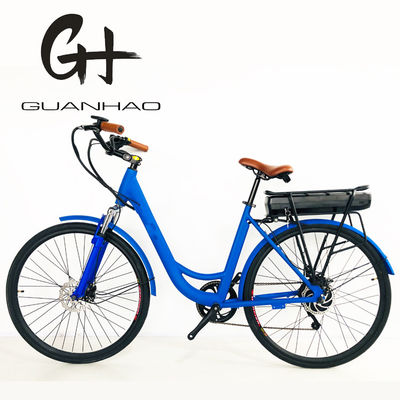 500W 48V 14AH μπαταρία λιθίου πίσω ράκ 50KM / H Γυναίκες Κορίτσι βήμα μέσα από ηλεκτρικό ποδήλατο πόλης