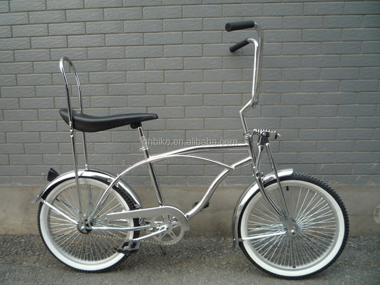 20 ιντσών CE πιστοποιημένο χρωμικό χρώμα lowrider παραλιακή κρουαζιέρα ποδήλατο με μπανανόσελ