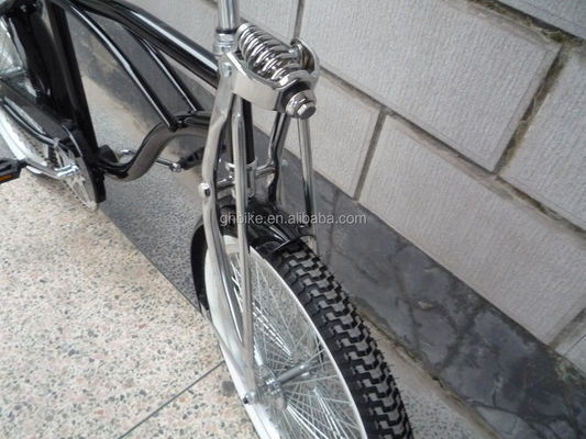 20 ιντσών CE πιστοποιημένο χρωμικό χρώμα lowrider παραλιακή κρουαζιέρα ποδήλατο με μπανανόσελ