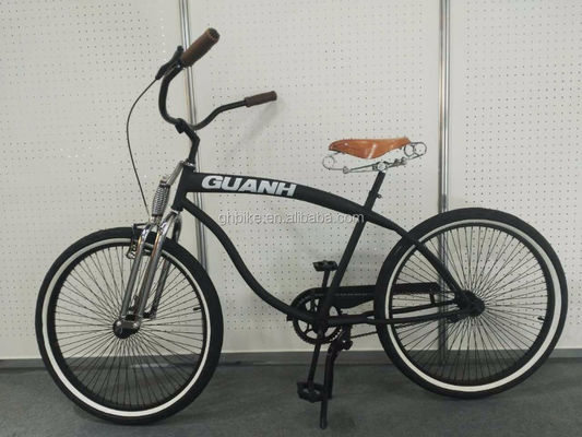 26 ιντσών ανδρικό μονό ταχύτητα Vintage Spring Fork Beach Cruiser για τον ανταγωνισμό Flatland