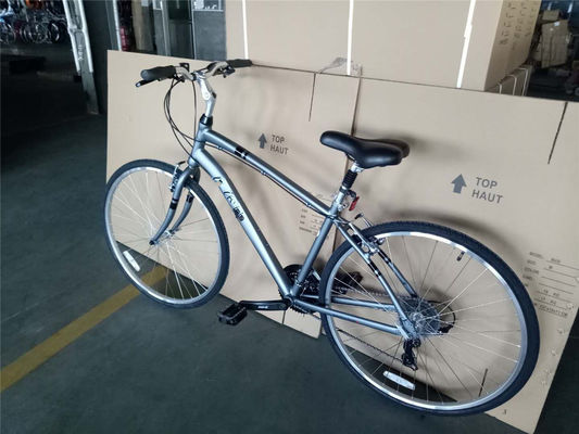21 Speed Urban Fitness Bike Double V Brake Comfort Υβριδικό ποδήλατο χωρίς ανάρτηση πιρούνι