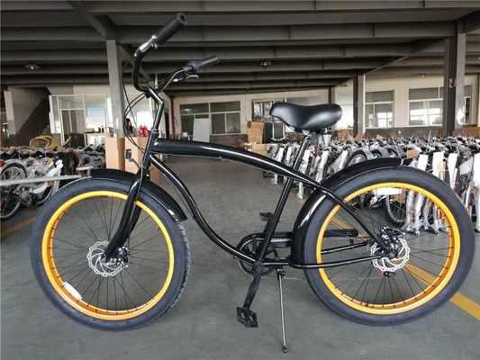 26 ιντσών 3.0 λάστιχο λάστιχο άνδρες beach cruiser ποδήλατο με Shimano 7 ταχύτητα και φρένο δίσκου
