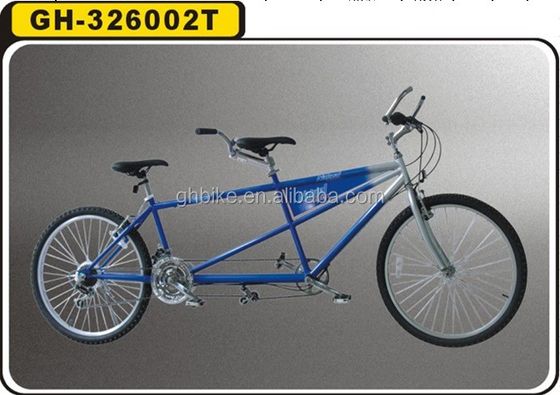 Shimano 7 Speed Tandem Bike 26 &quot;Κατασκευαστικό Tandem ποδήλατο με ατσάλινο πλαίσιο και δύο καθίσματα
