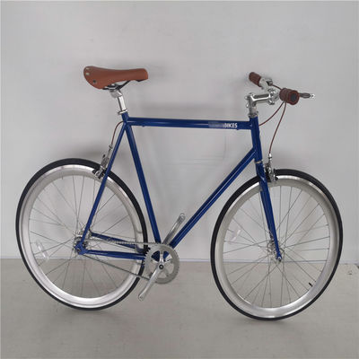 4130 Chromoly Single Speed Retro Mens Step Through City Cruiser Bike με μέγεθος τροχών 700C