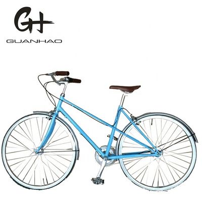 700C Shimano NEXUS Εσωτερική 7 ταχύτητες Φρένο Caliper Vintage CE OEM Γυναίκες City Lady Bike